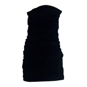 Express Sexy Basic Strapless Bodycon Mini Dress Beaded Women's Size Small